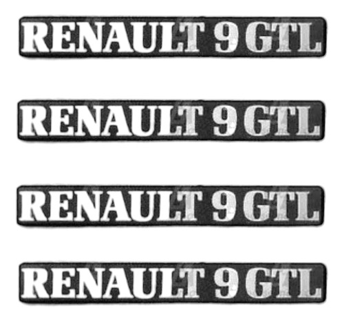 Emblema Renault 9 Gtl.