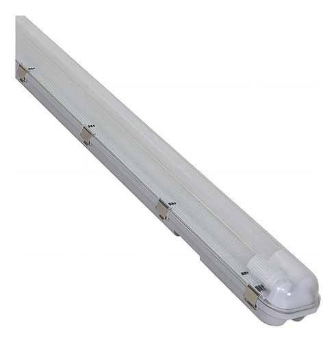 Luminária Hermética T8 Ip65 1270x75x100mm - G-light