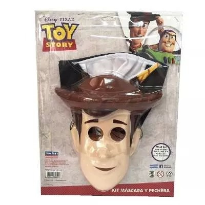 Disfraz Woody Mascara Y Pechera Toy Story Disney