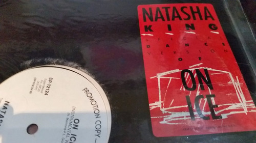 Natasha King On Ice Vinilo Maxi Promo Usa Italo Disco 1984