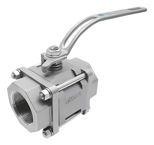 Valvula De Esfera Tripartida 3/4 Npt Cl300 Inox 304 - Mga