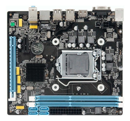 Placa-mãe Isync S1150 H81 Cyb-20-vh81 16gb Ddr3 Isync