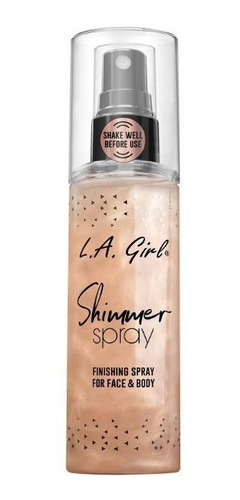 L.a. Girl Fijador Destellos Dorados Shimmer - 100% Original