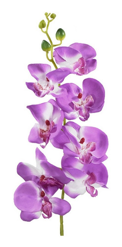 Vara De Orquídea Flores Artificiales Decoración Floral 75 Cm