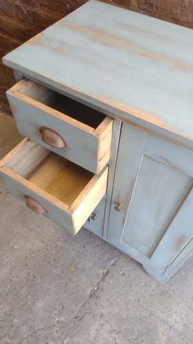 Imagen 5 de 10 de Mueble Modular Estilo Campo Puertas Cajones
