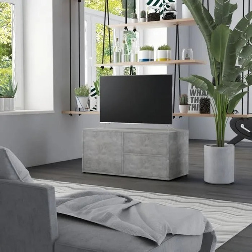 Imagen 3 de 4 de Mueble Tv Modular Rack Moderno Mesa Tv Beton