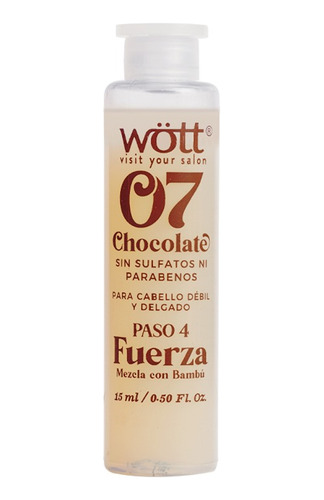 Ampolleta Fortificante 07 Chocolate Wött®  