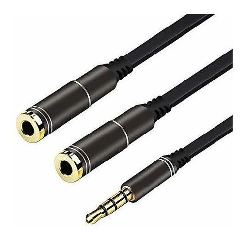 Cable Divisor De Auriculares, D Y K Exclusivas De Audio De 3