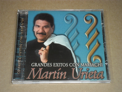 Martin Urieta Grandes Exitos Con Mariachi Cd