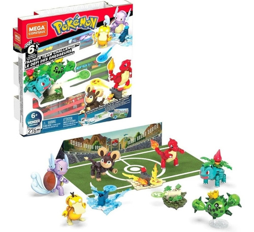  Desafío De Equipo De Entrenadores Mega Construx Pokémon