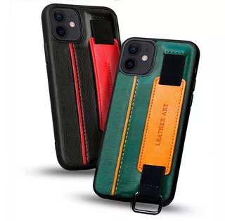 Case Para iPhone 12 Leather Art