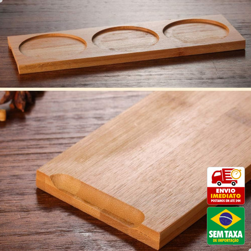Kit Porta Temperos Cozinha Vidro Colher Suporte Bambu 300ml