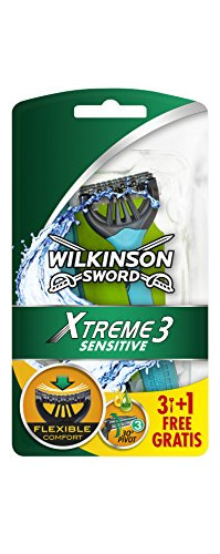 Wilkinson Espada Xtreme 3 Sensible Desechable Paquete Hsh5l