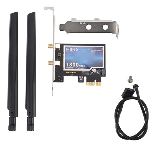Placa Wifi Pcie, Rede Sem Fio, Desktop, Banda Dupla, Gigabit