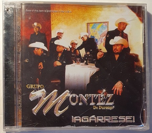 Cd Grupo Montez De Durango - Agarrese - Disa - Nuevo
