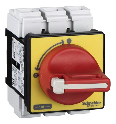 Schneider Electric VCF4 chave seccionadora 30W vermelha e amarela 80A