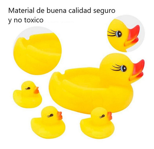 Imagen 3 de 10 de Patitos Pato De Goma Bañera De Bebes, Juguete Para Niños
