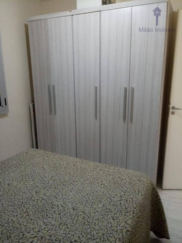 Apartamento 2 Dormitórios À Venda, 47 M², Condomínio Parque Sicília Em Votorantim/sp - Ap1450
