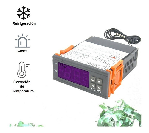 Controlador De Temperatura Digital 110 220v Sct-100
