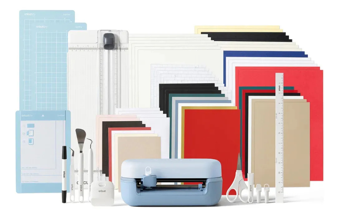 Kit Plotter De Corte Cricut Joy 2 Deluxe Azul 2012189