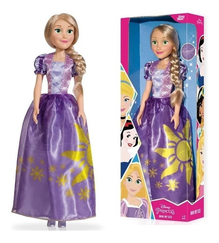 Boneca Rapunzel Princesas Disney Brinquedo 55 Cm Original