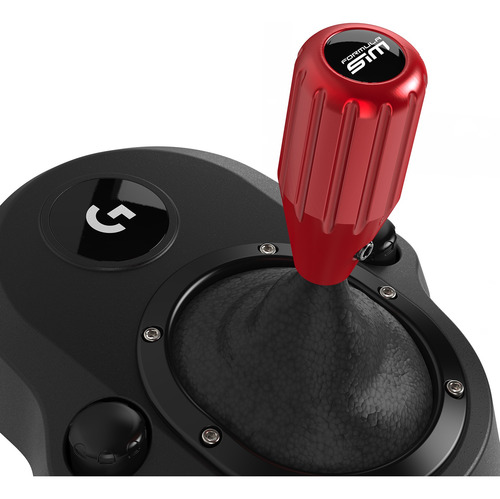 Imagen 4 de 7 de Pomo Fsim Rojo Para Palanca De Cambios Logitech G29
