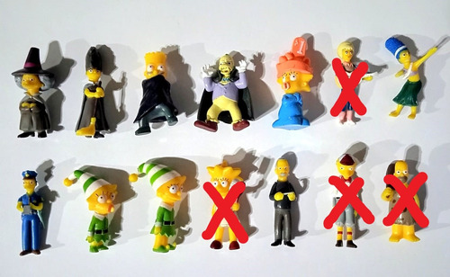 Muñecos Jack Los Simpsons 