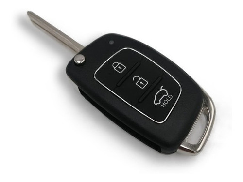 Imagen 2 de 4 de Kit De Carcasa Para Control Hyundai Grand I10 3 Botones