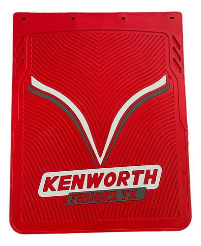 Lodera Kenworth Gaviota Rojo 24x30 Pulgadas Semiflexible