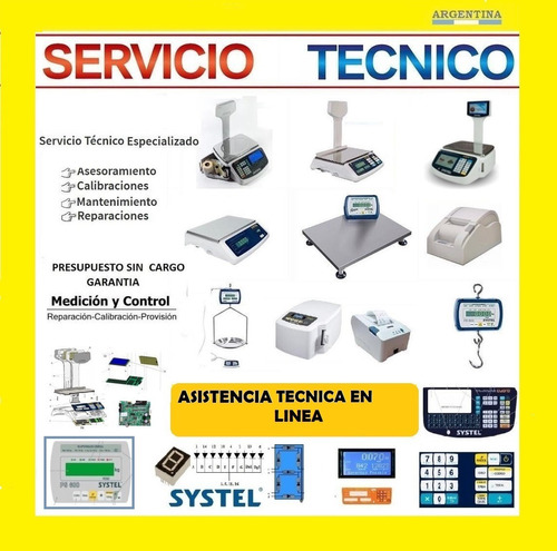 Balanzas Systel - Asistencia Técnica