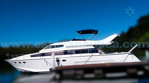 Imagem 1 de 5 de Lancha Technema 64 Barco Iate Ferretti Azimut Fs Phantom Nx