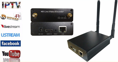 Imagen 1 de 6 de Vídeo Streaming Encoder Transmisor Hdmi Transmisión En Vivo
