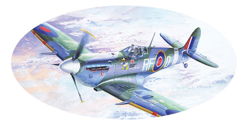 Avion A Escala Spitfire Mk.vb Escuadrón Polaco 1:72