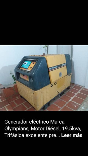 Vendo Planta Eléctrica De 19 Kva