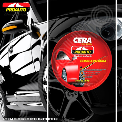 Cera Brilho Polir Autocraft Tradicional 200g Proauto