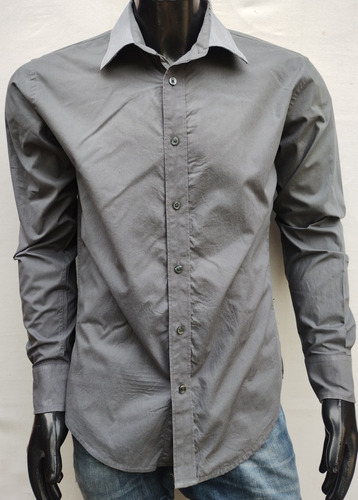 Camisa Ufo Gris Oscuro Talle M 