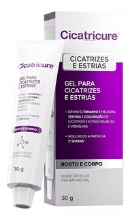 Cicatricure Gel Para Cicatrizes E Estrias 30g - Original