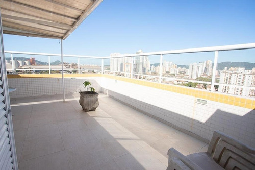 Imagem 22 de 24 de Cobertura Com 2 Dormitórios À Venda, 130 M² Por R$ 585.000,00 - Ponta Da Praia - Santos/sp - Co0042