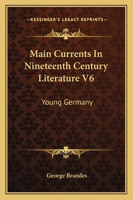 Libro Main Currents In Nineteenth Century Literature V6: ...