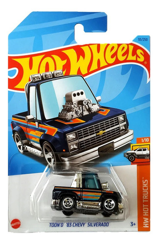 Toon´d Chevy Silverado 83 - 1/64 Hot Wheels