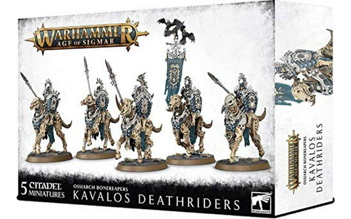 Ossiarch Bonereapers Kavalos Deathriders.