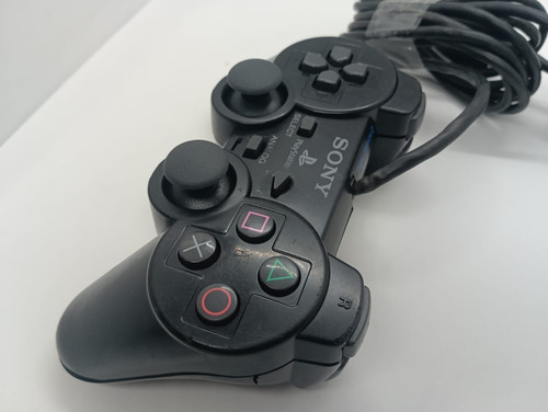 Controle Video Game Playstation 2 Ps2 Original Dualshock Preto (Usado)
