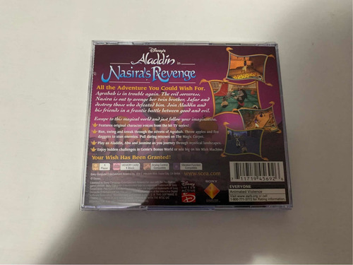 Disney's Aladdin In Nasira's Revenge Ps1 Orignal Americano