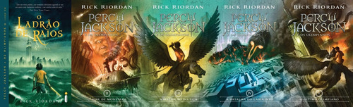 Imagem 6 de 6 de Box Livro Percy Jackson E Os Olimpianos (5 Livros) Novo