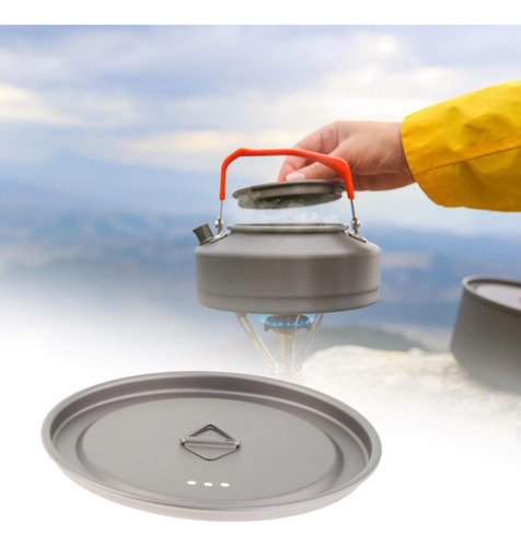 Tapa De La Taza De Agua De Titanio Tapa De Camping 140 Mm