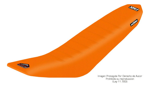 Funda De Asiento Ktm 2011-2016 Plisada Naranja Fmx Covers