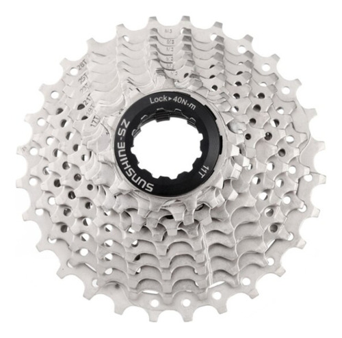 Cassette Sunshine Sz Para Bicicleta 11v 11-28t Aluminio