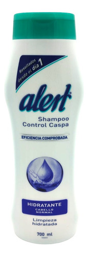  Alert Shampoo Hidratante Normal 700 Ml. Cabello Sano