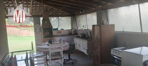 Ótima Chácara Com 04 Dormitórios, Linda Vista, Jardim, Pomar, Bairro Com Internet A Fibra, À Venda, 1300 M² Por R$ 290.000 - Rural - Pinhalzinho/sp - Ch0904