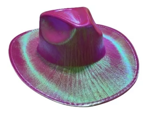 Sombrero Vaquero Texas De Colores Iridiscentes